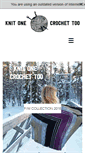 Mobile Screenshot of knitonecrochettoo.com